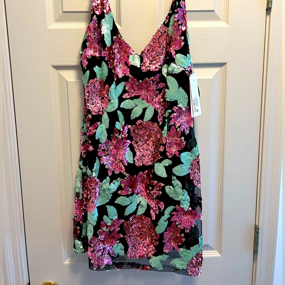SWIFTIES Sequin dress size L/uk14